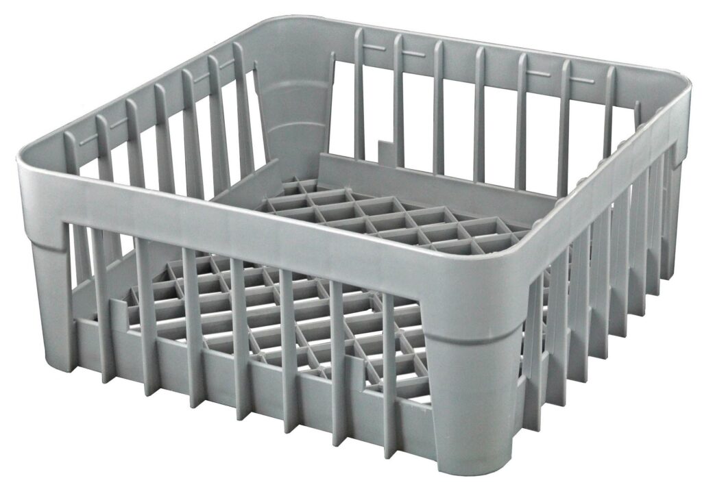 DC Products 350x350 Grey Plastic Basket