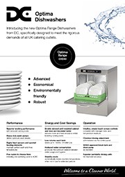 Preview image for DC Products Optima Dishwashers flyer