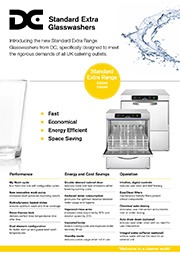 Preview image for DC Products Standard Extra Glasswashers flyer